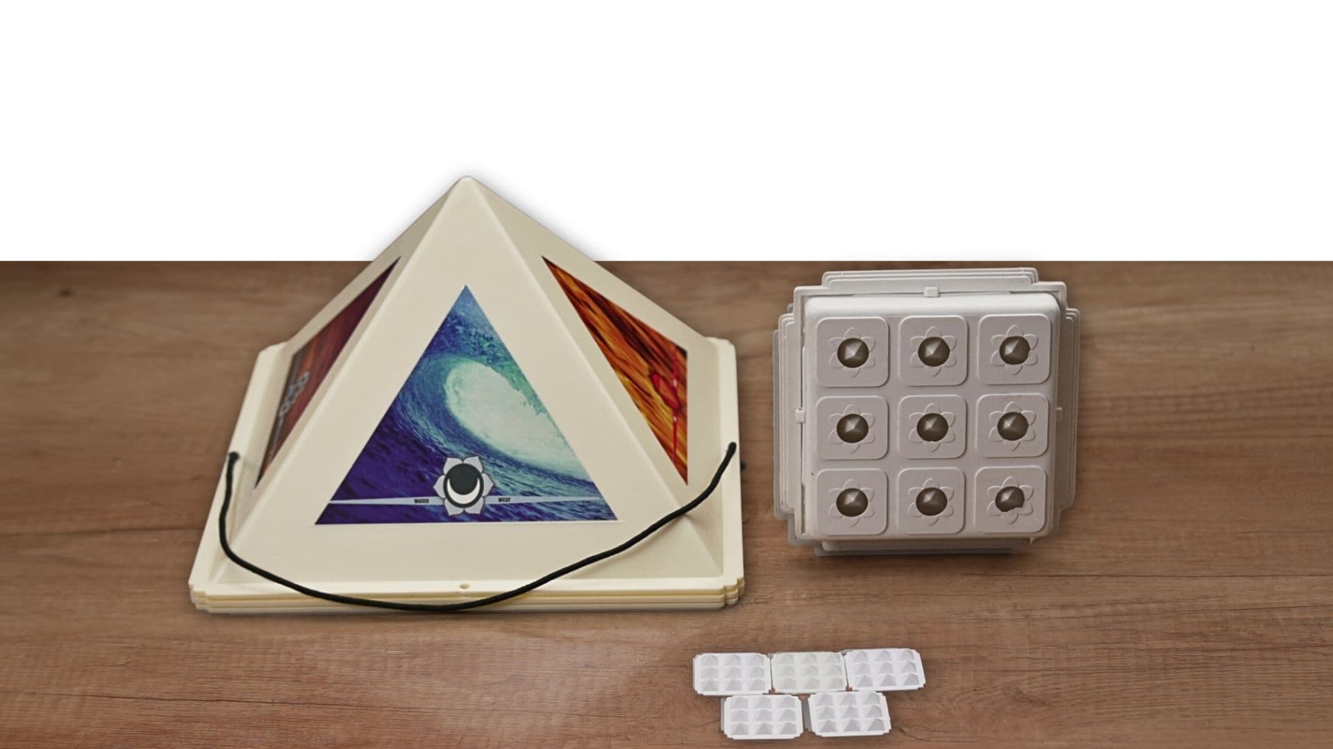 Plastic Pyramid Combo for Family with FREE Pyramid Chips – 3 Plastic Pyramid Cap, Water Bemor and Free Pyramid Chips for Pyramid Meditation Kit