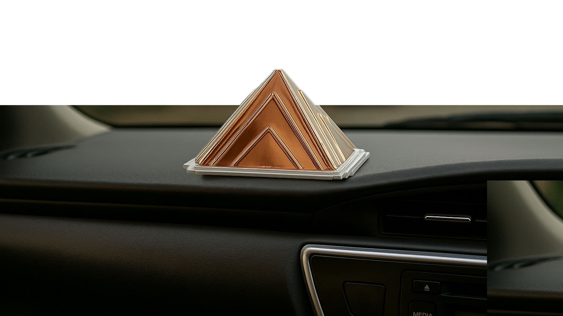 Energiser Combo of Car Protection Pyramid (Gold & Copper Plated) – Set of 2