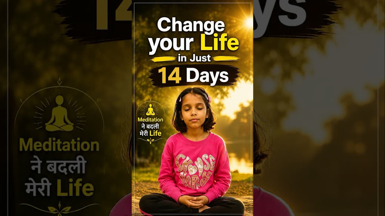 10 year old cured her Breathing Issues through Meditation