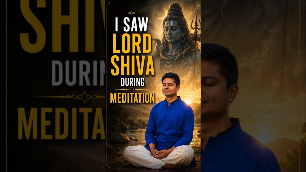 I Saw Lord Shiva During Meditation