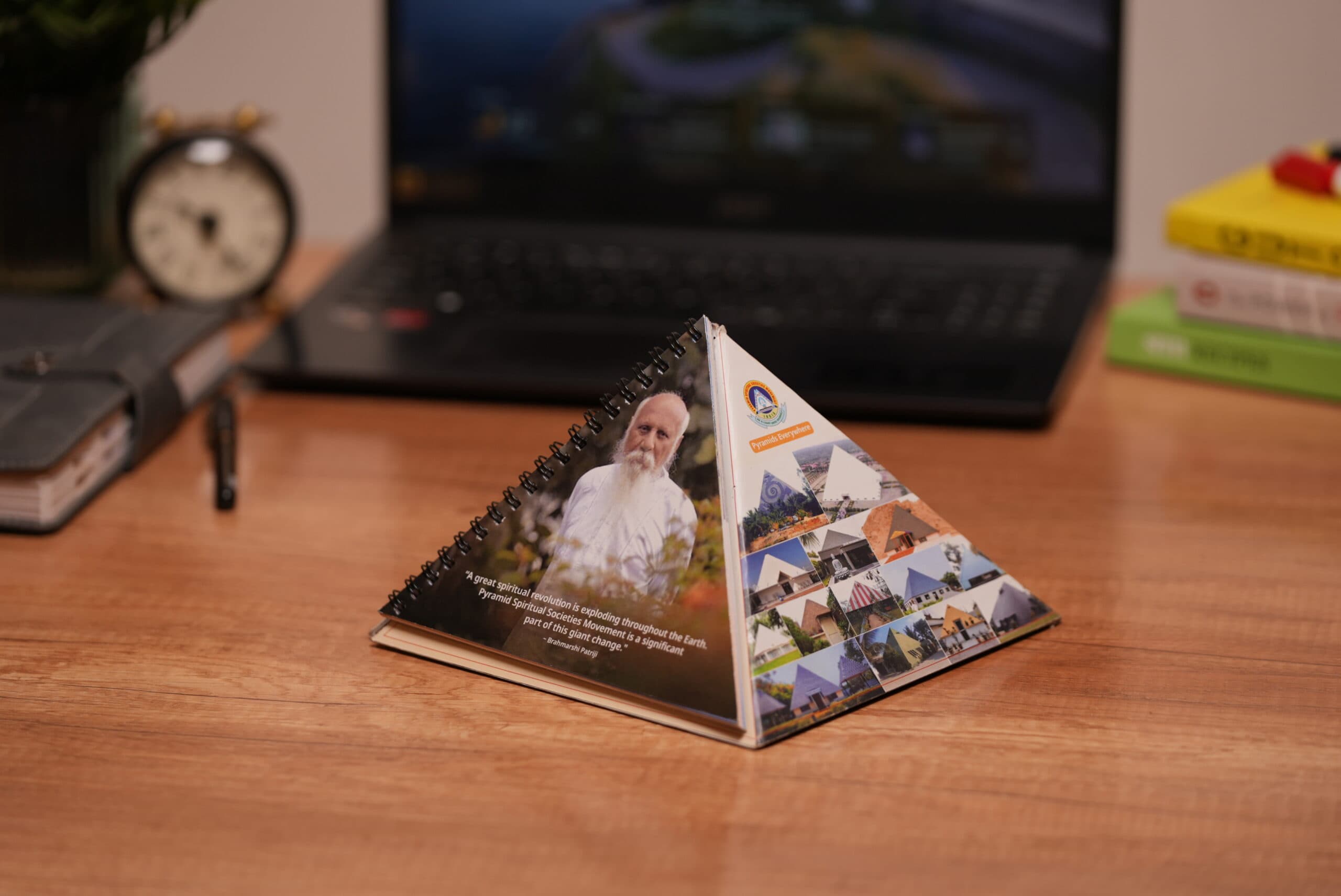 2026 Pyramid Desk Calendar – Messages from Enlightened Masters